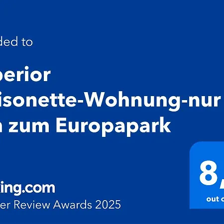 Superior Maisonette-wohnung-nur 5 Min Zum Europapark *
