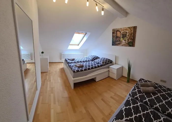 Superior Maisonette-wohnung-nur 5 Min Zum Europapark Lägenhet