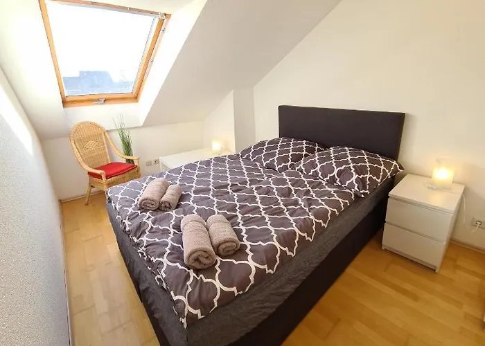 Superior Maisonette-wohnung-nur 5 Min Zum Europapark Lägenhet